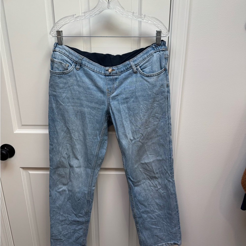 Mango Straight Leg Maternity Jeans